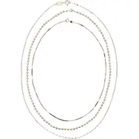 Faina Chaîne or / or rose / argent