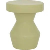 Urban Nature Culture Table d'appoint sculpturale vert pâle