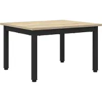 vidaXL Table basse Sonoma 60 x 50 x 36 cm Bois composite