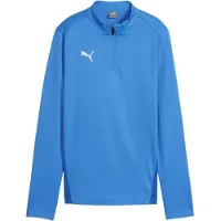 Puma Femmes, Pull-over, teamGOAL Training 1/4 Zip Top Wmn, Bleu, (L)