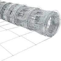 vidaXL Clôture argentée 25 x 1,2 m en acier galvanisé