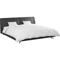 vidaXL Ensemble couette et oreiller 3 pcs Blanc Plume de duvet