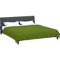 vidaXL : Couverture d'été, 220 x 260 cm, couleur verte, grammage 200 g/m²