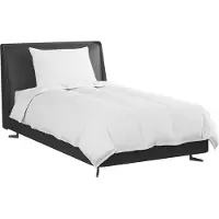 vidaXL Couette d'hiver avec oreiller 2 pcs Blanc Plume de duvet