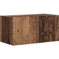 vidaXL Ensemble d'armoires TV mural 4 pcs Bois ancien