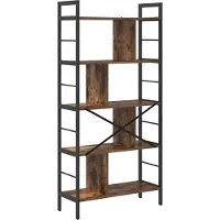 vidaXL Étagère Chêne fumé 75 x 30 x 156 cm Bois d'ingénierie