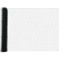 vidaXL Clôture en panneaux soudés, 1 x 10 mètres, PVC, vert
