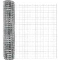 vidaXL Clôture européenne 1,5 x 10 m fer revêtu de PVC