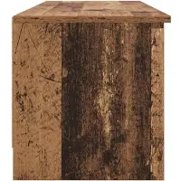 vidaXL Armoire TV vieux bois 102 x 35 x 36,5 cm Bois composite