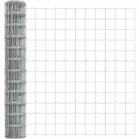 vidaXL Clôture Euro 1,2 x 25 m en fer recouvert de PVC