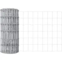 vidaXL Clôture Euro 0,4 x 50 m fer revêtu de PVC