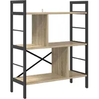 vidaXL Étagère Chêne Sonoma 75 x 30 x 91 cm Bois d'ingénierie