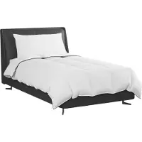 vidaXL Couette d'hiver avec oreiller 2 pcs Blanc Plume de duvet