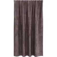 vidaXL Rideaux en velours avec tringles 2 pièces Marron 140 x 140 cm Velours