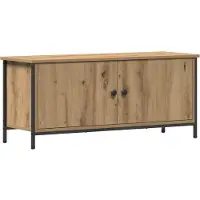 vidaXL Meubles TV, 100 x 35 x 45 cm, imitation chêne artisanal, panneaux de particules