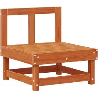 vidaXL Canapé modulable , marron ciré, 183 x 61 x 62 cm
