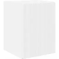 vidaXL Meuble TV mural blanc 30 x 31 x 40 cm Bois composite
