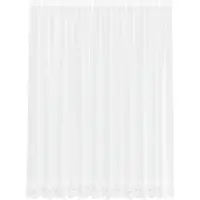 vidaXL Rideau En Dentelle Blanc 300 X 245 Cm Polyester