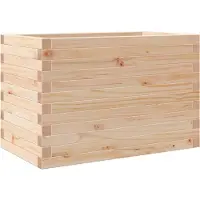 vidaXL Jardinière 70x40x45,5 cm bois de pin massif