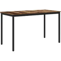 vidaXL Table haute en bois composite