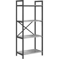 vidaXL Étagère Gris Sonoma 56 x 34 x 133,5 cm Bois d'ingénierie