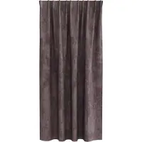 vidaXL Rideaux en velours avec tringles 2 pièces Marron 175 x 140 cm Velours