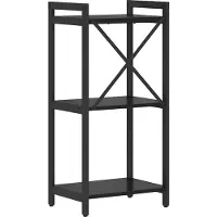 vidaXL Bibliothèque Chêne noir 40 x 30 x 83 cm Bois d'ingénierie