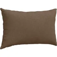 vidaXL Coussins de canapé 2 pcs Marron 200 x 40 cm tissu