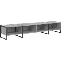 vidaXL : Meubles TV, 170,5 x 36 x 30,5 cm, imitation bois Sonoma gris