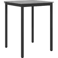 vidaXL Table haute en bois composite