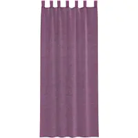 vidaXL Voile Rideaux avec passants 2 pcs. Violet 140x260 cm