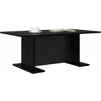 vidaXL Table Basse Chêne Noir 103.5 X 60 X 40 Cm Lumarko