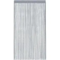 vidaXL Rideaux à fils 2 pcs. Gris clair 140x250 cm