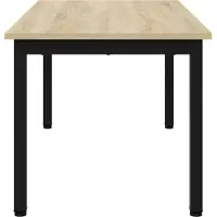 vidaXL Table basse Sonoma 100 x 50 x 45 cm Bois composite