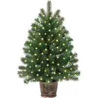 vidaXL Arbre de Noël artificiel, vert, 240 cm, en PE et PVC