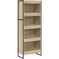 vidaXL Bibliothèque Sonoma 80 x 30 x 155 cm Bois d'ingénierie