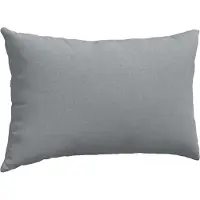 vidaXL Coussins de canapé 2 pcs Gris clair 145 x 40 cm tissu