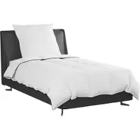 vidaXL Couette d'hiver avec oreiller 2 pcs Blanc Plume de duvet