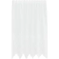 vidaXL Rideau en Dentelle Floral Blanc 180 x 150 cm Polyester