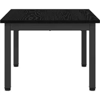 vidaXL Table basse Chêne noir 60 x 50 x 36 cm Bois d'ingénierie