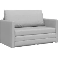 vidaXL Canapé-lit 110cm gris nuageux Tissu