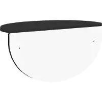 vidaXL Étagère Murale Noir 38 x 19 x 19 cm Bois d'ingénierie