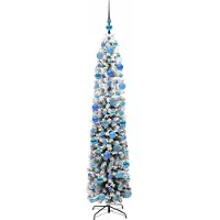 vidaXL Arbre de Noël artificiel avec 300 LED avec support Vert 180 cm