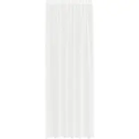 vidaXL Rideau en Dentelle Floral Blanc 300 x 150 cm Polyester