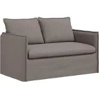 vidaXL Canapé Taupe 195 x 82 x 85 cm Tissu