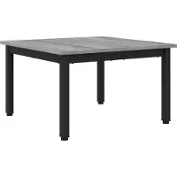 vidaXL Table basse gris Sonoma 60 x 60 x 36 cm Bois composite