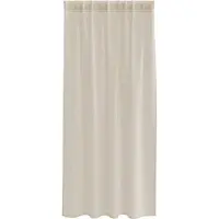 vidaXL Rideau en Voile 2 pcs Couleur sable 175 x 140 cm Polyester