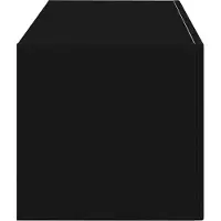 vidaXL Meuble TV mural noir 60 x 31 x 29,5 cm Bois composite