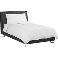 vidaXL Couette d'hiver avec oreiller 2 pcs Blanc Plume de duvet