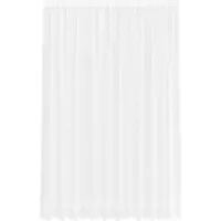 vidaXL Rideau en Dentelle Floral Blanc 300 x 300 cm Polyester